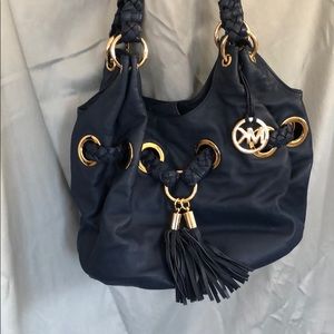 Michael Kors leather shoulder bag